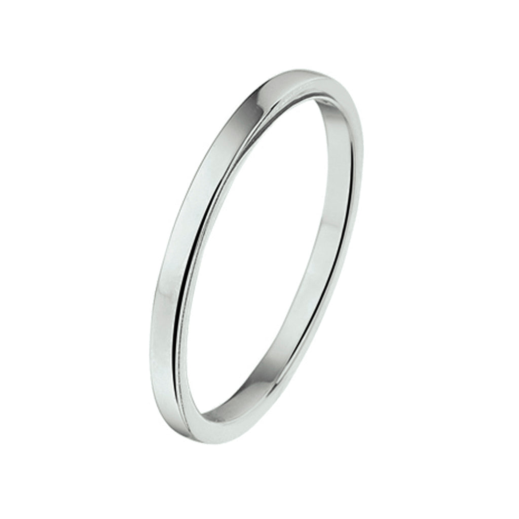 Aanschuifring 14k witgoud