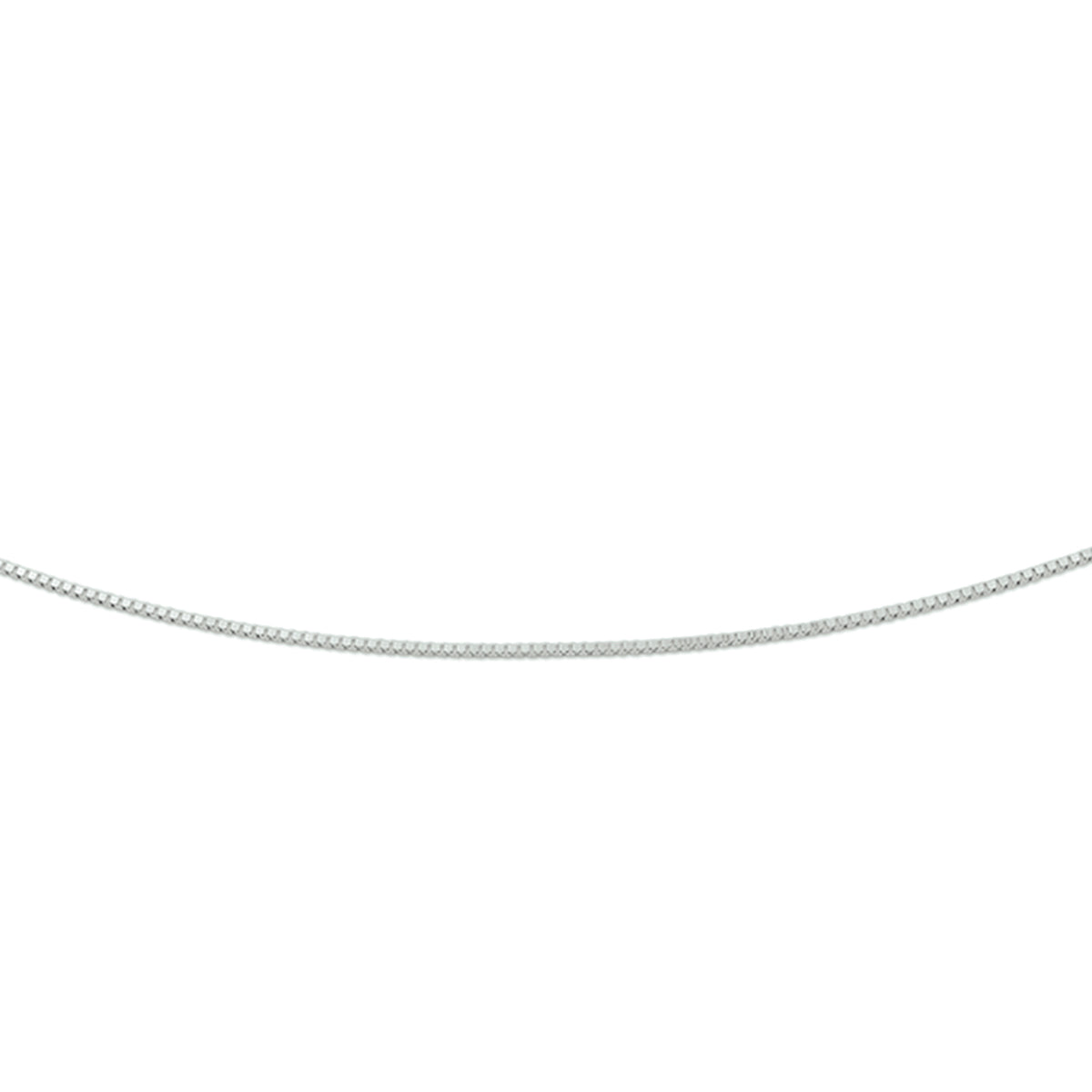 Collier venetiaans 0,6 mm 14k witgoud