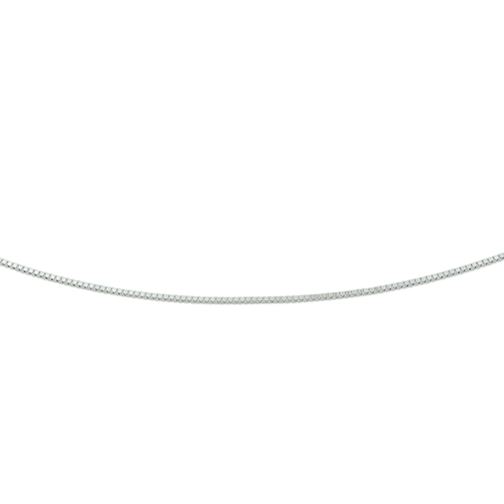 Collier venetiaans 0,6 mm 14k witgoud