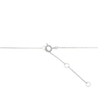 Collier rondjes zirkonia 40 - 42 - 44 cm 14k witgoud