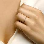 Aanschuifring 14k witgoud