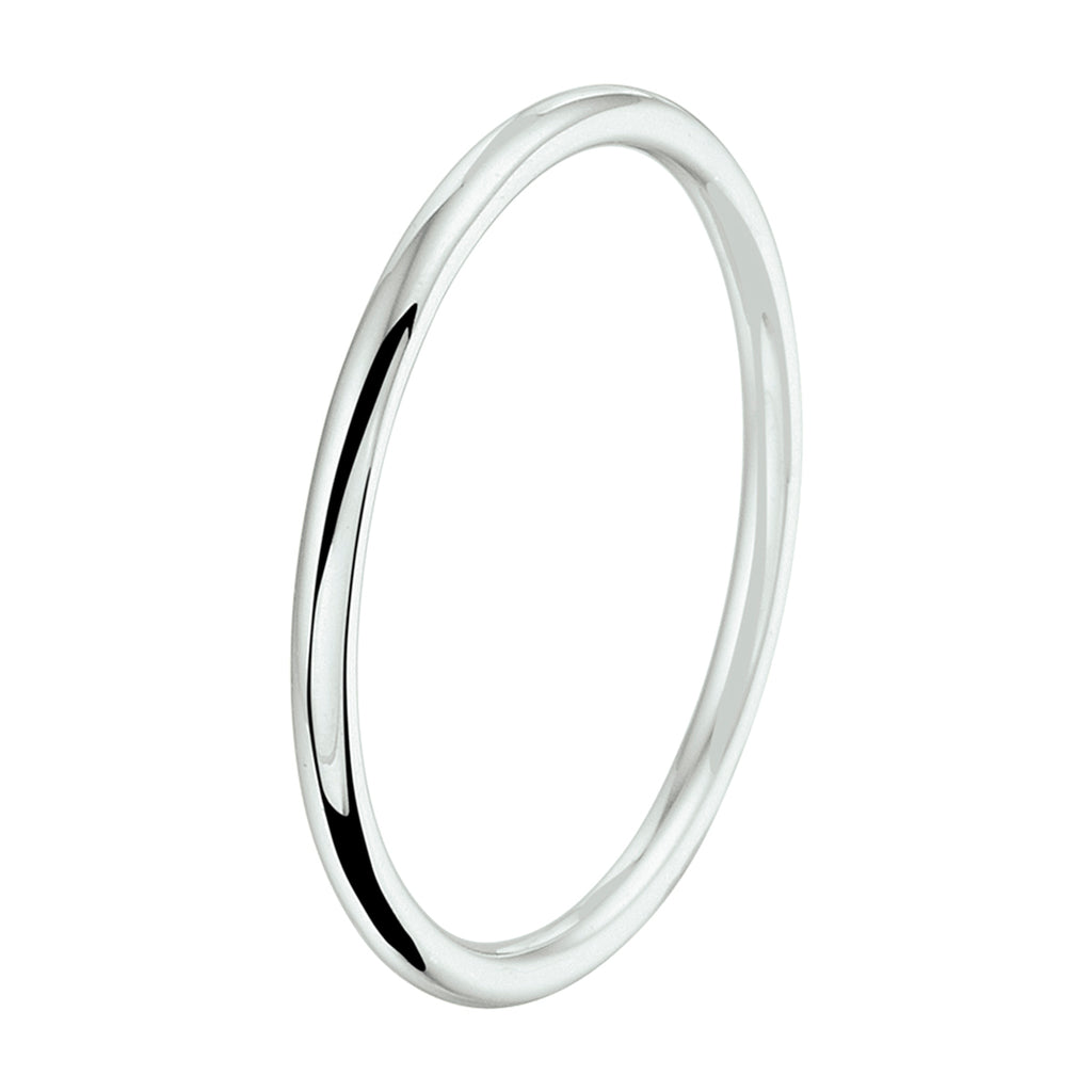 Aanschuifring 14k witgoud