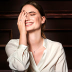 Hanger diamant 0.035ct h si 14k witgoud