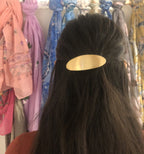 Haarspeld goudkleur gematteerd