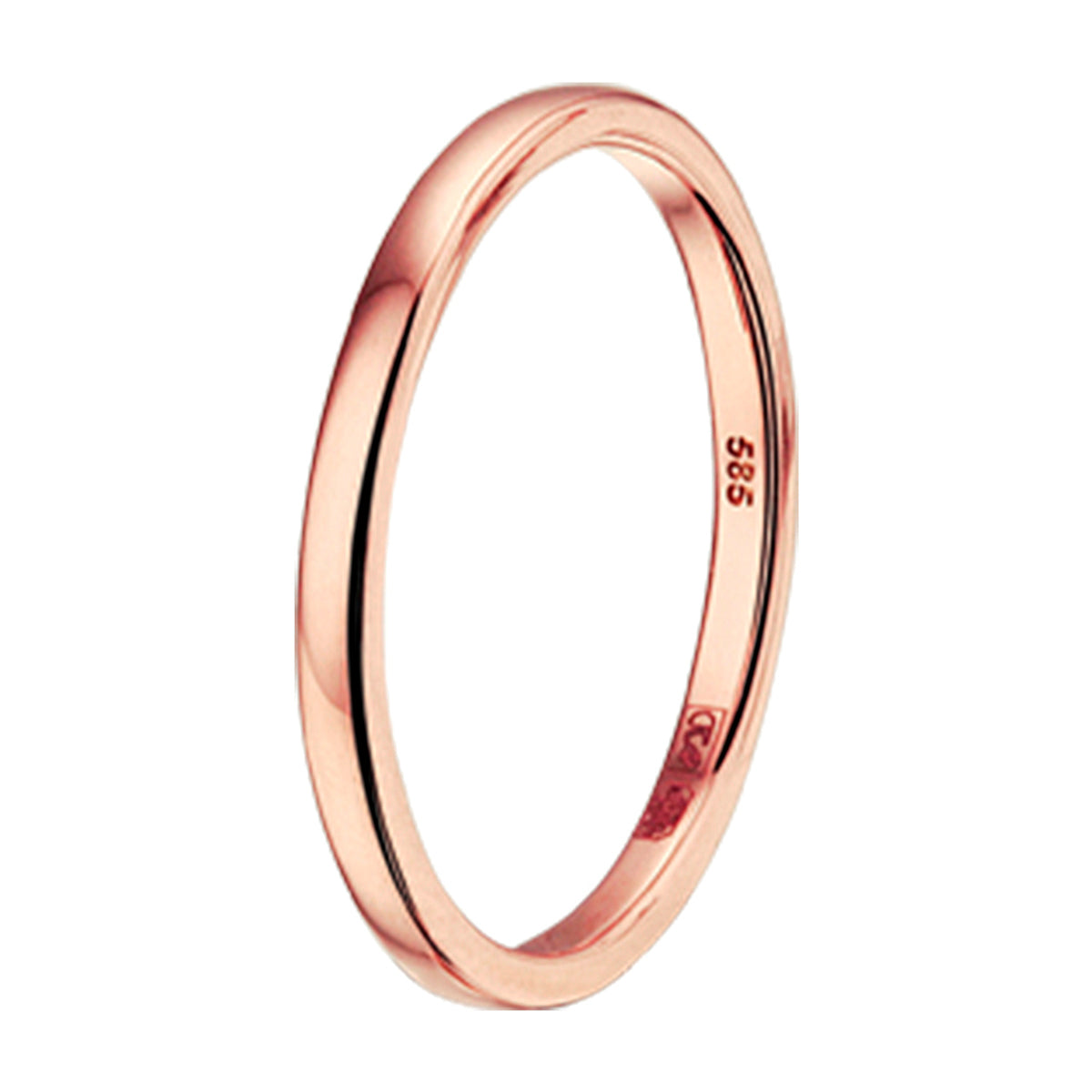 Aanschuifring 14k roségoud