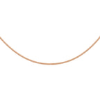 Collier gourmette 4-zijdes geslepen 1,2 mm 14k roségoud
