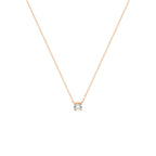 Collier zirkonia 40 - 42 - 44 cm 14k roségoud