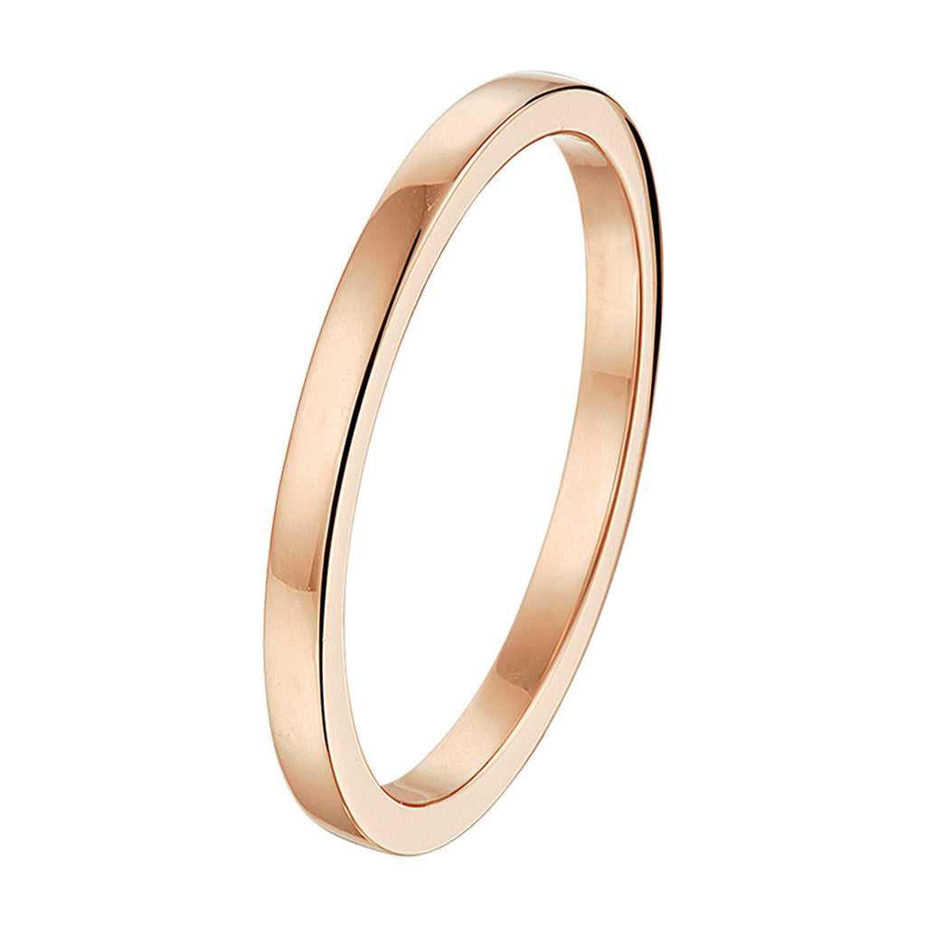 Aanschuifring 14k roségoud