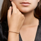 Armband anker 3,5 mm 19 cm 14k roségoud