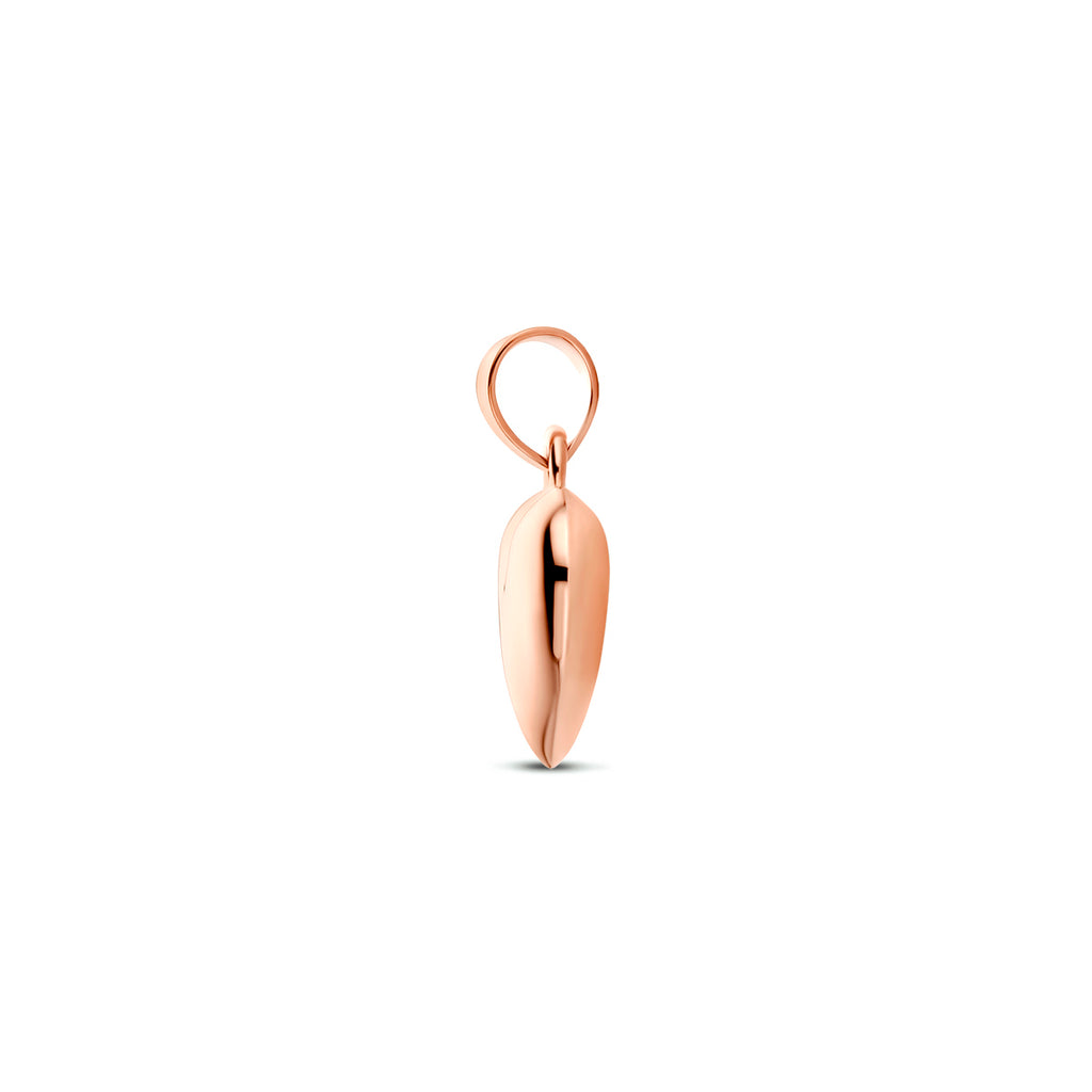 Hanger hartje 14k roségoud