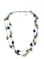collier aluminium met nylon