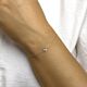 Armband rund 16,5 - 17,5 - 18 cm 14K Gelbgold
