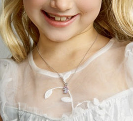 Zilveren kinder kettinghanger eenhoorn