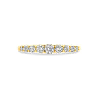ring zirkonia 14K geelgoud