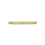 ring met geboortesteen peridoot augustus 14K geelgoud