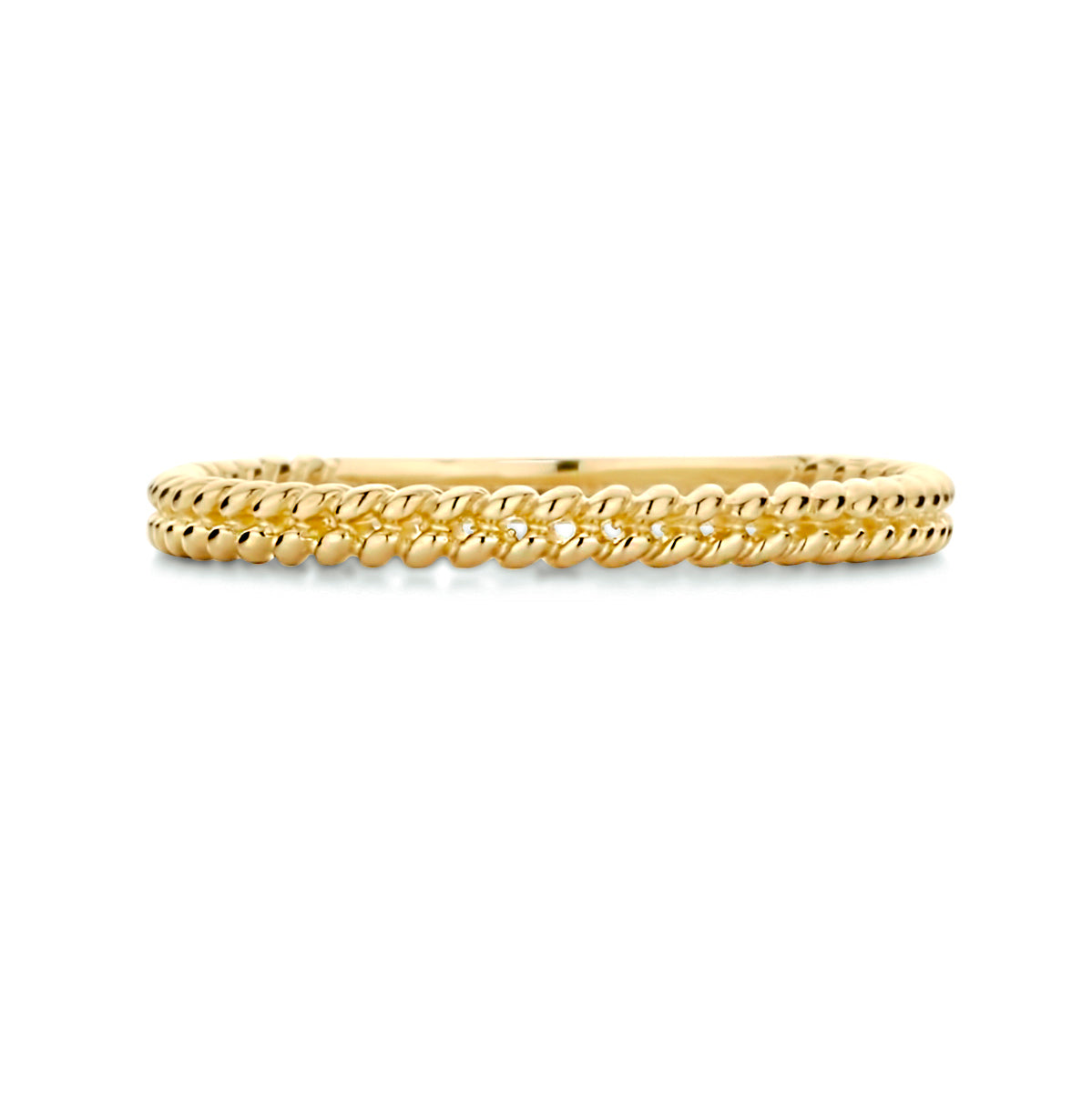 Verlängerungsringglied 14K Gelbgold