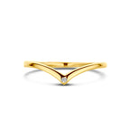 Ring Zirkonia 14K Gelbgold