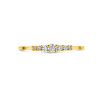 9k ring zirkonia 9K geel