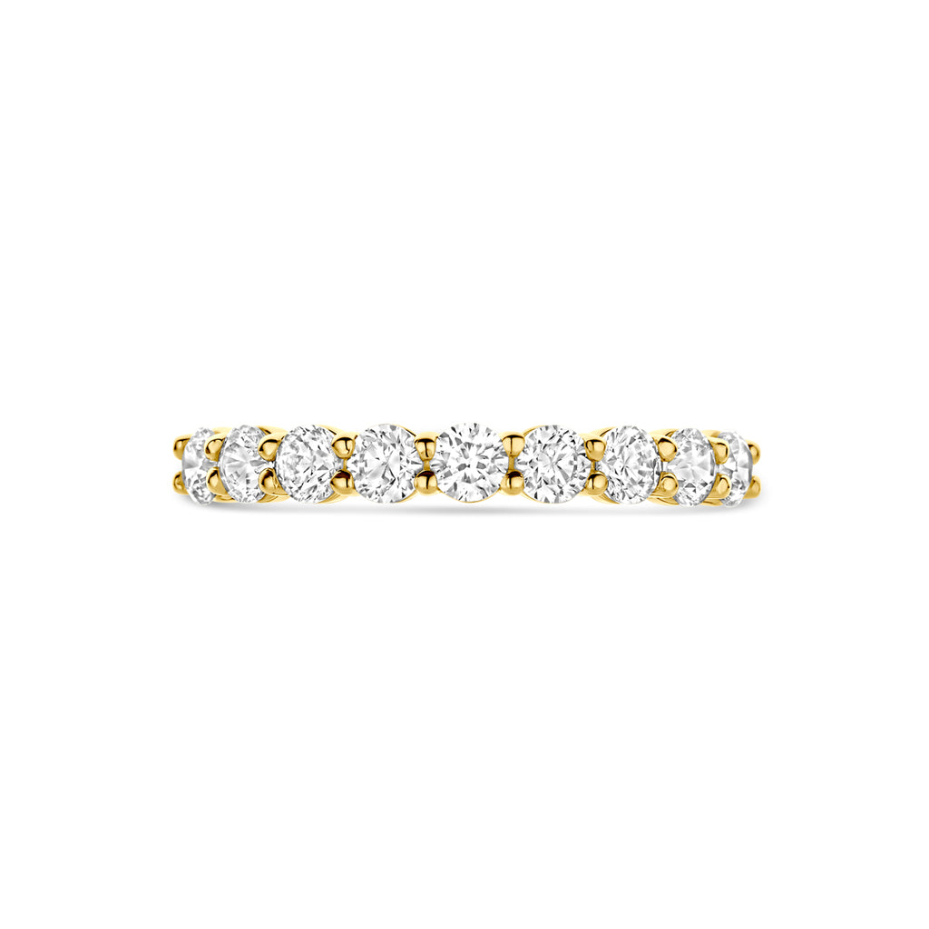 ring zirkonia 14K geelgoud