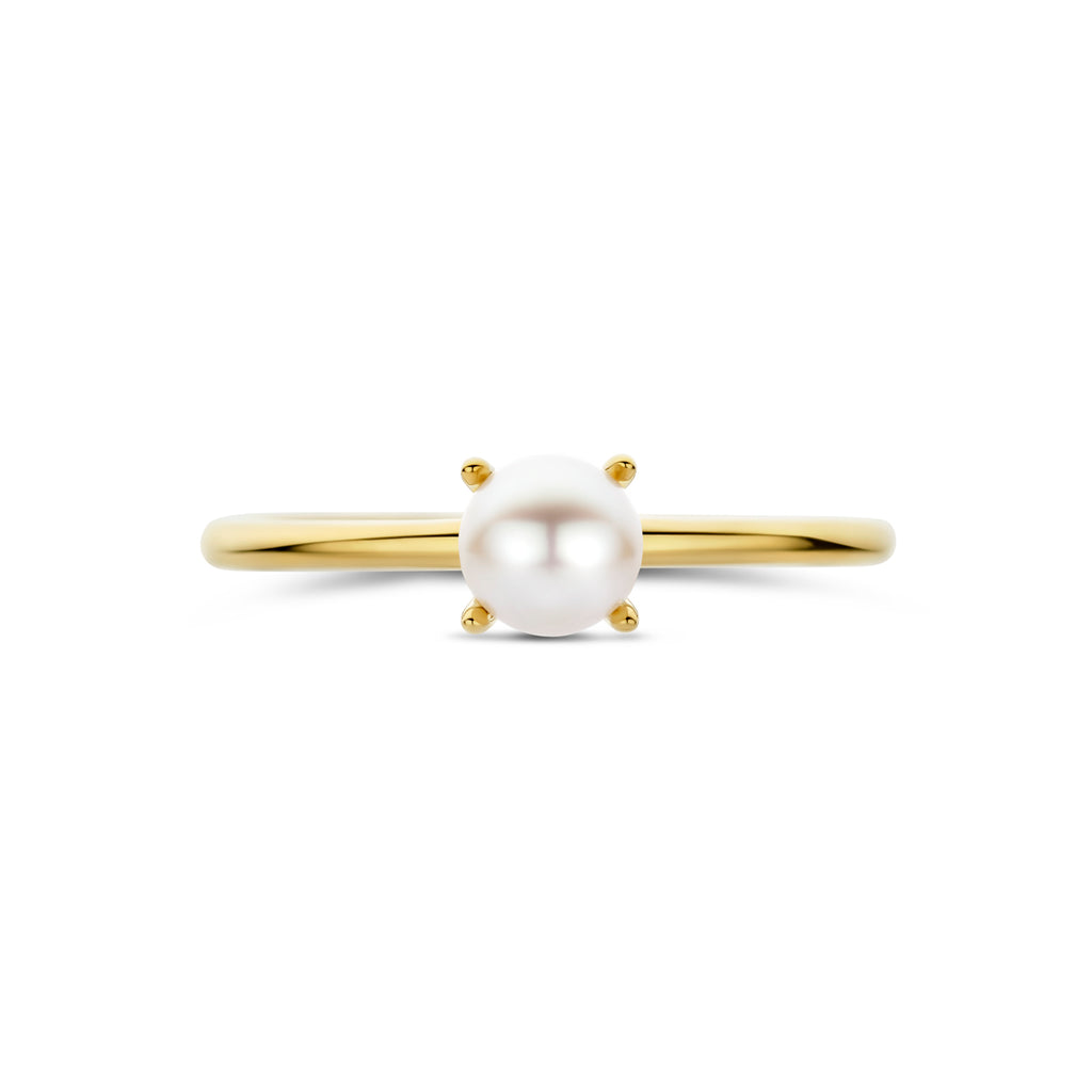 Ring Perle 14K Gelbgold