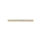 ring diamant 0.11ct h si 14K geelgoud