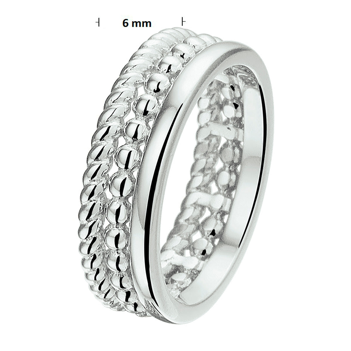 Ring Silber rhodiniert