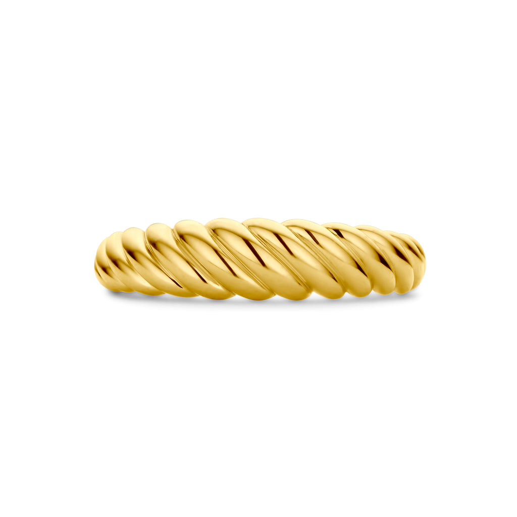 ring balloon 14K geelgoud