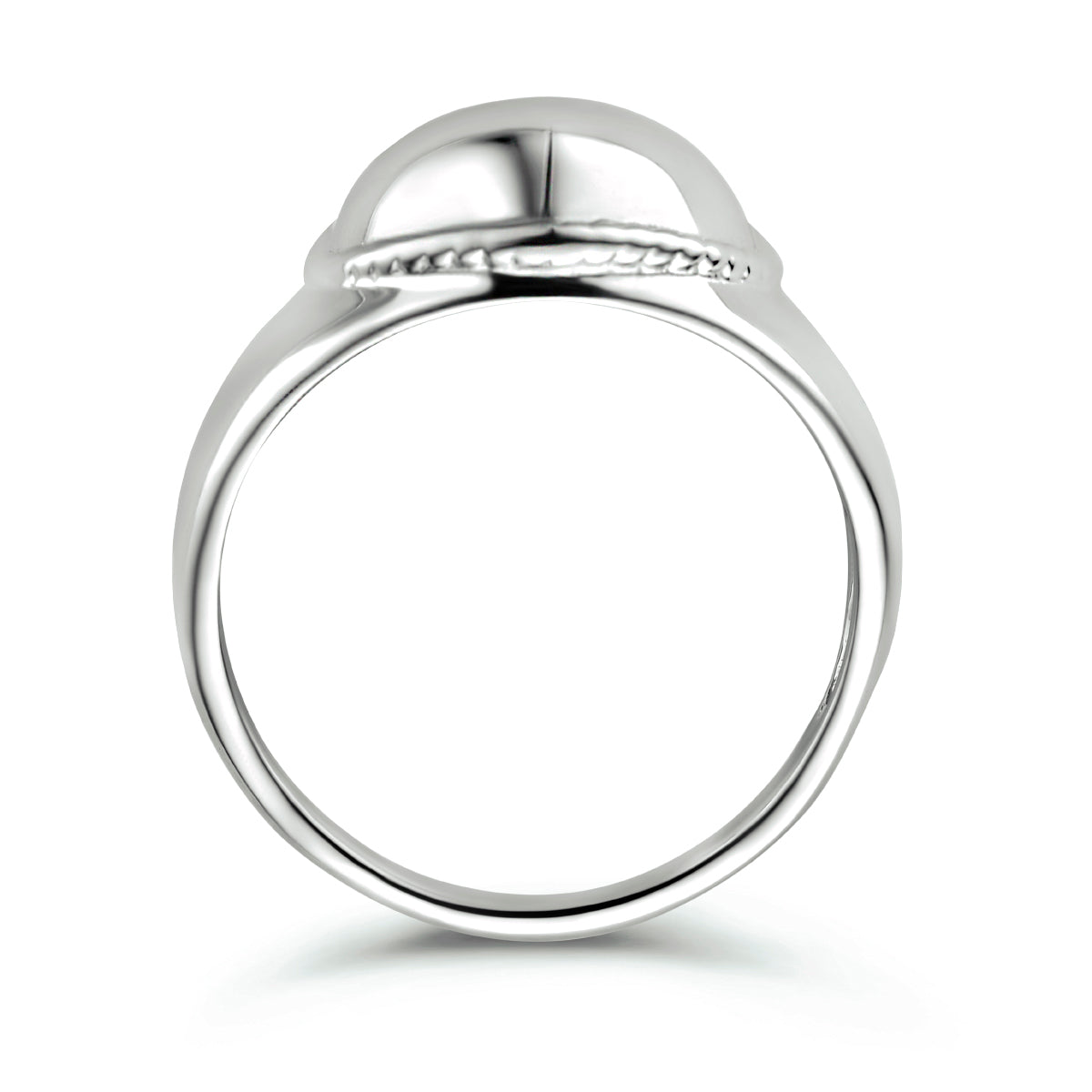Ring Herz Silber rhodiniert
