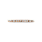 Beisteckring Zirkonia 14K Roségold
