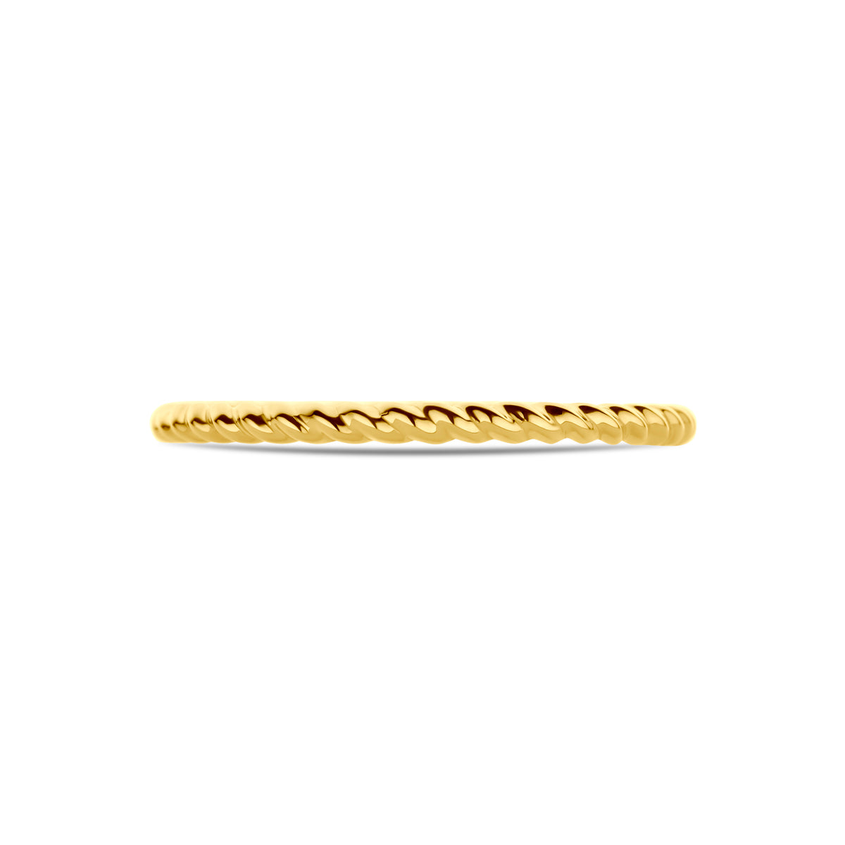 ring gedraaid 14K geelgoud