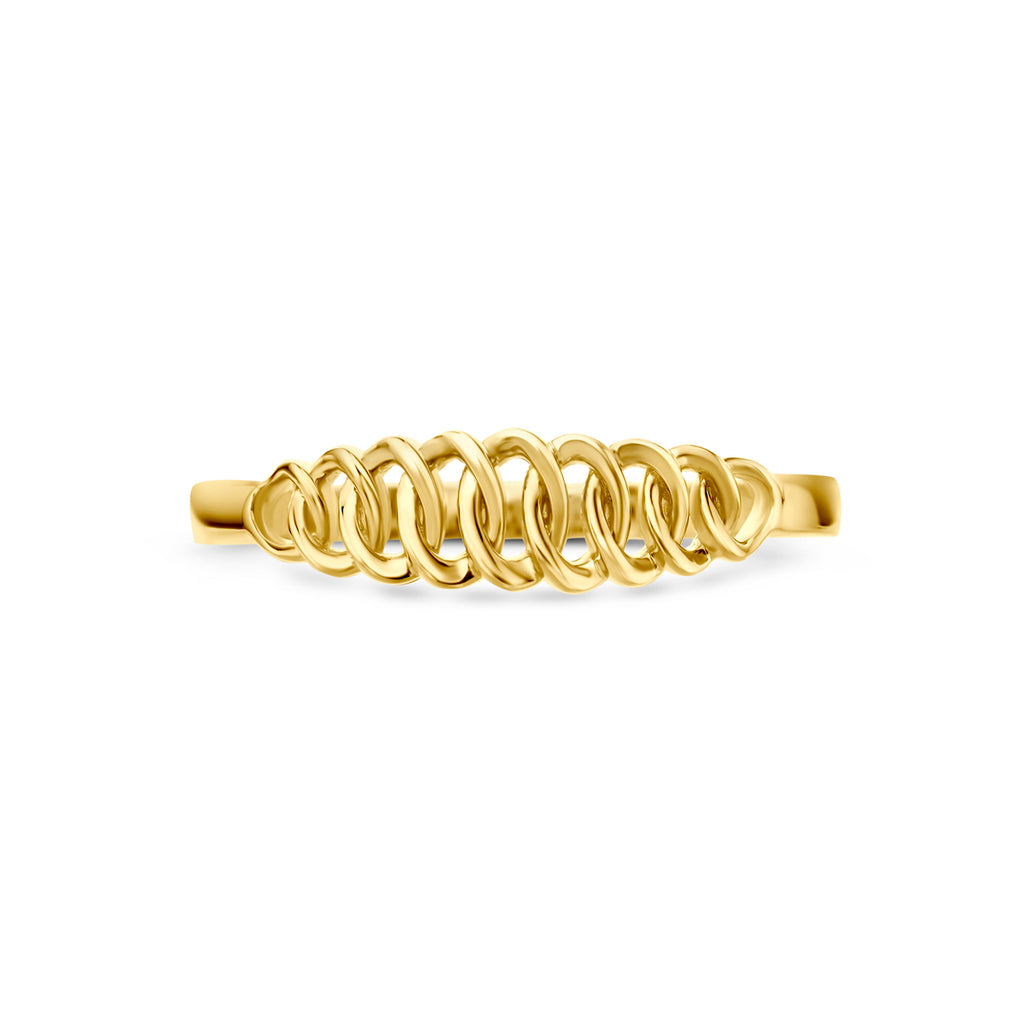 ring 14K geelgoud