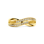 9k ring zirkonia 9K geel