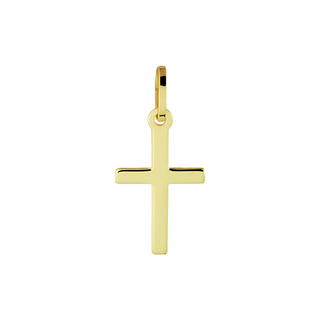 Anhänger Kreuz 14K Gelbgold
