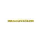 ring met geboortesteen peridoot augustus 14K geelgoud