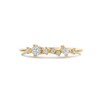 ring zirkonia 14K geelgoud