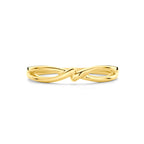ring gedraaid 14K geelgoud