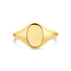 Gravurring 14K Gelbgold