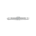 ring diamant 0.10ct h si 14K witgoud