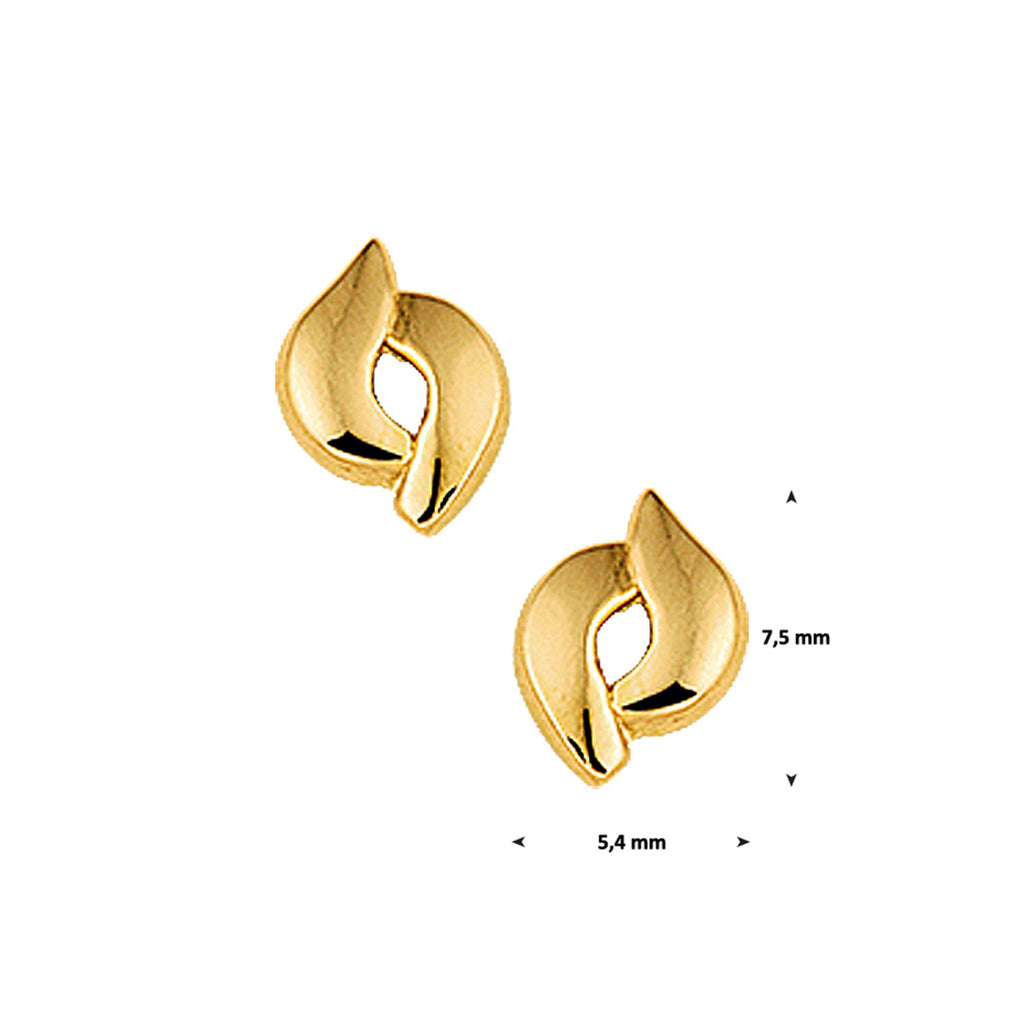 Ohrstecker 14K Gelbgold
