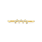 Ring Zirkonia 14K Gelbgold