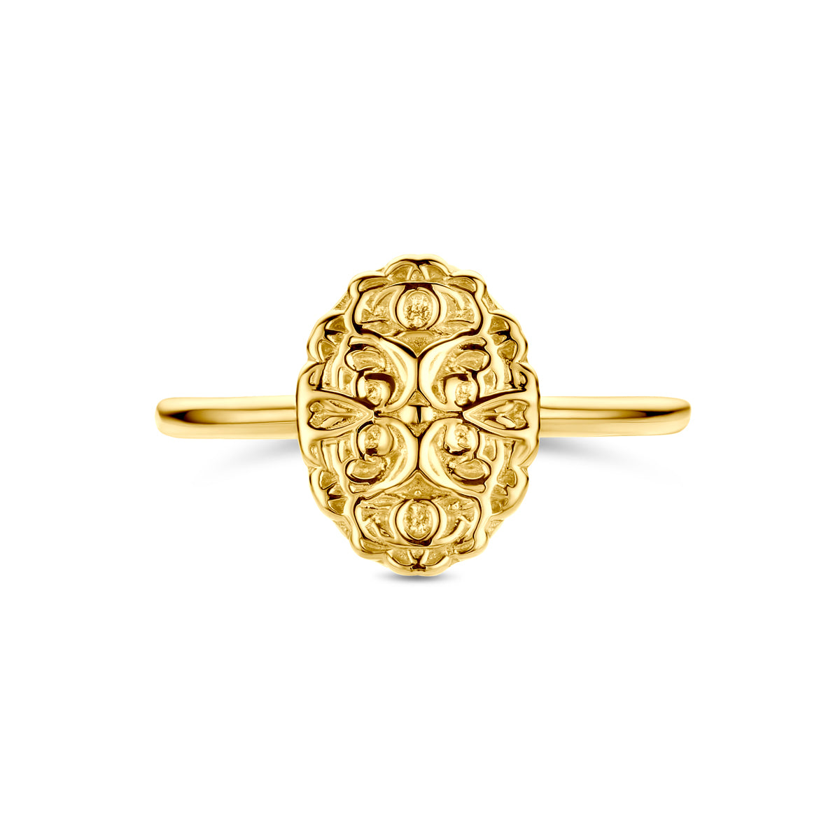 ring filigrain 14K geelgoud