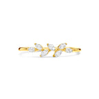 Ring Zirkonia 14K Gelbgold