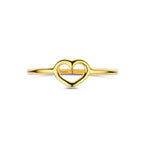 Ring Herz 14K Gelbgold