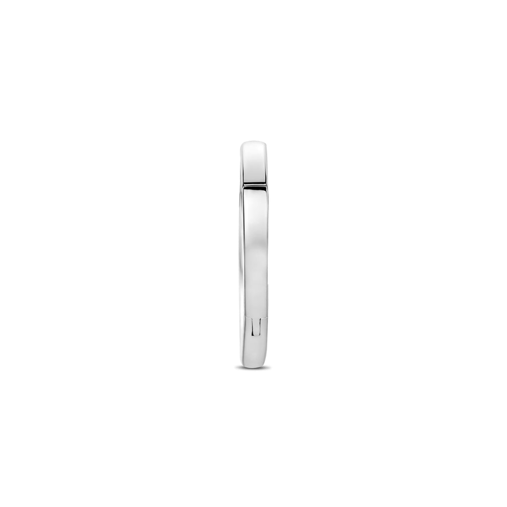 connector hart 15 mm zilver gerhodineerd