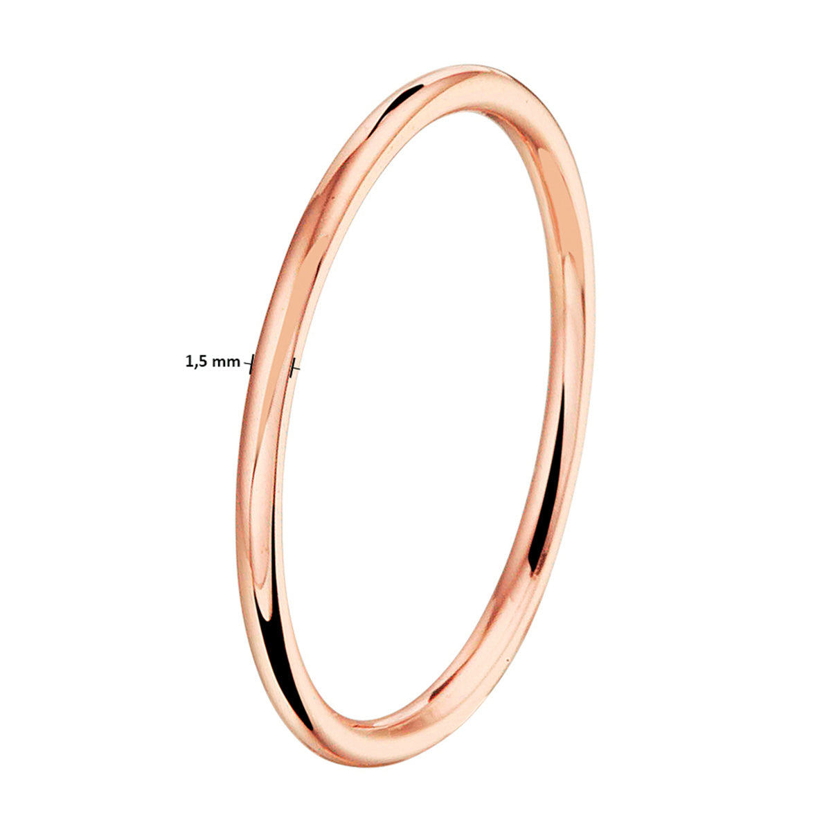 Beisteckring 14K Roségold