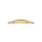 ring lab grown diamant 0.19ct g vs 14K geelgoud