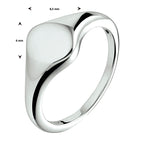 graveerring zilver gerhodineerd