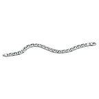 Armband Gourmet 8,2 mm Silber rhodiniert