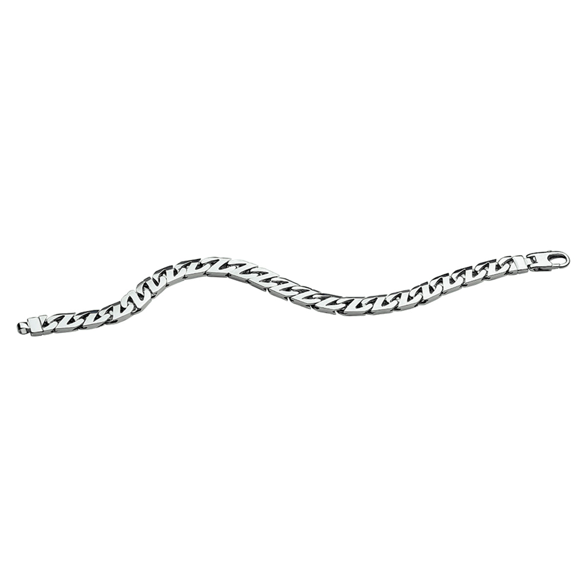 Armband Gourmet 8,2 mm Silber rhodiniert