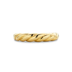 ring balloon 14K geelgoud - gedraaid